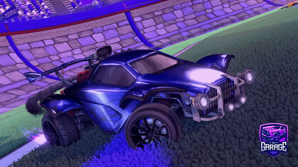 A Rocket League car design from Santi_07q