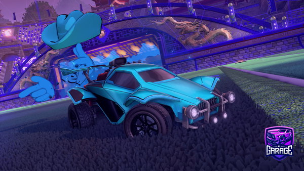 A Rocket League car design from zuunwy