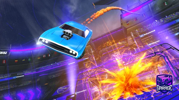 A Rocket League car design from Jayelon