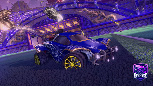 A Rocket League car design from overcooked