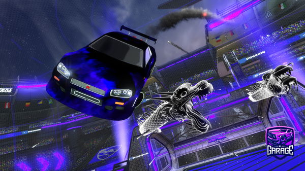 A Rocket League car design from RLPSYCHORL