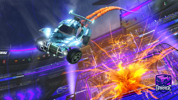 A Rocket League car design from 00melon00
