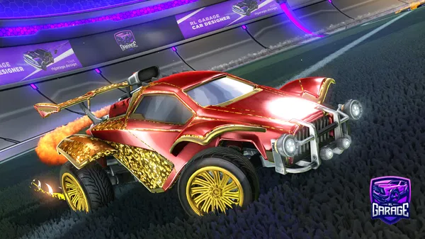 A Rocket League car design from FlyingEddie0