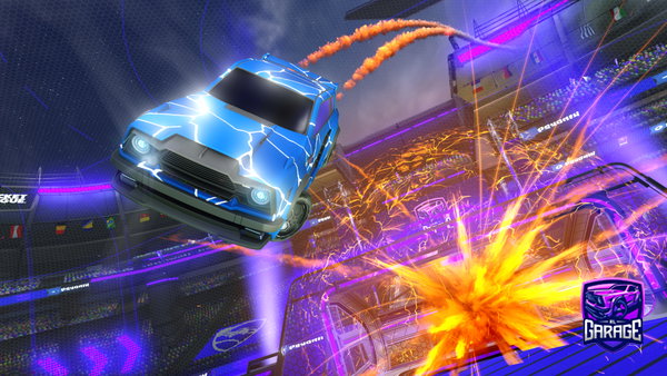 A Rocket League car design from Cperez2005