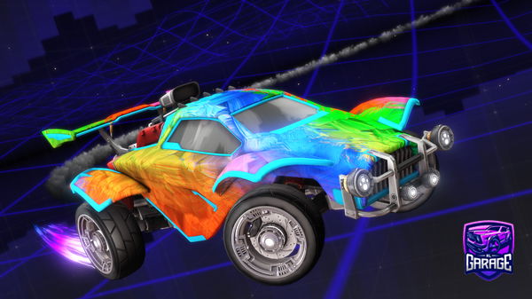 A Rocket League car design from Simplynull