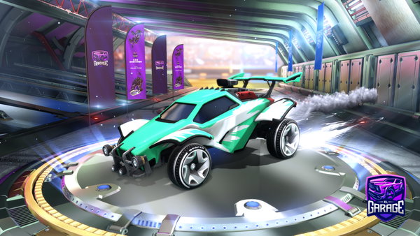 A Rocket League car design from Papa_dragon69420