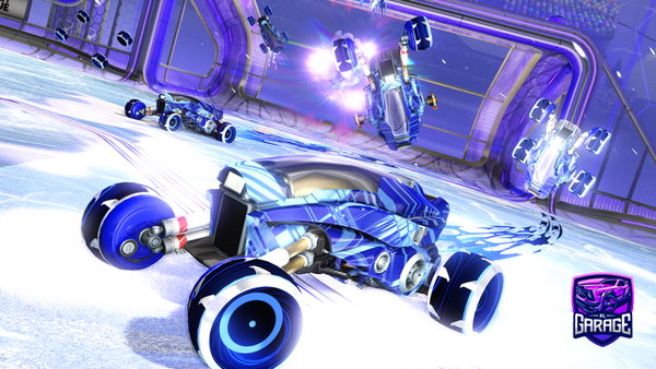 A Rocket League car design from AvenCrossblade