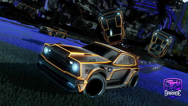 A Rocket League car design from bahaaroyal
