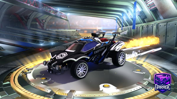 A Rocket League car design from Mysn