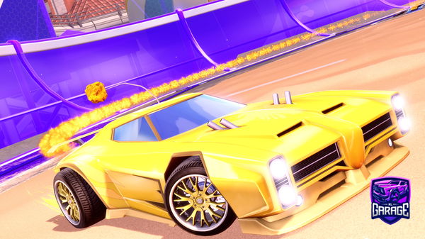 A Rocket League car design from XTrixX
