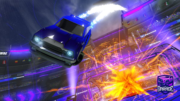 A Rocket League car design from ewann_mdc