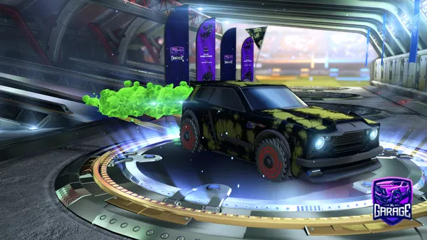 A Rocket League car design from SponchRUs