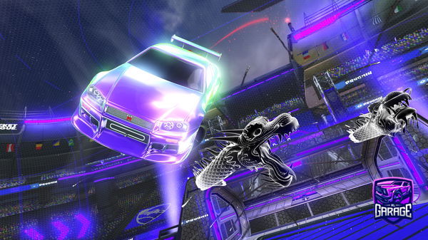 A Rocket League car design from Bruno787