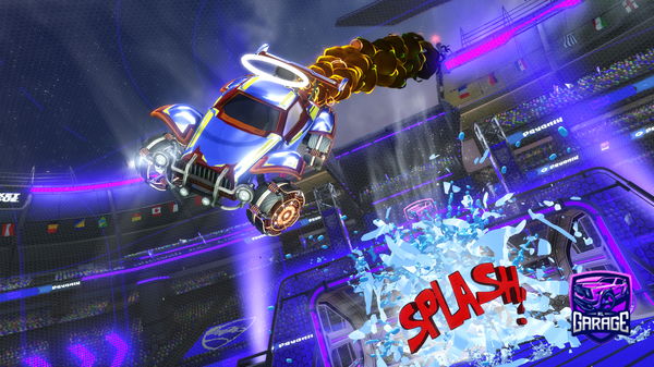 A Rocket League car design from Annoying_K