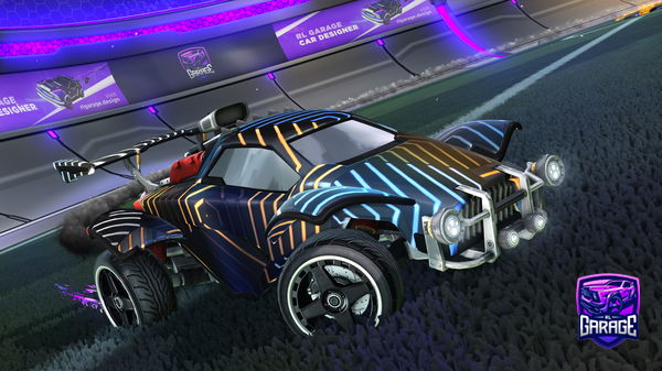 A Rocket League car design from JoyAdRiyaanBir7