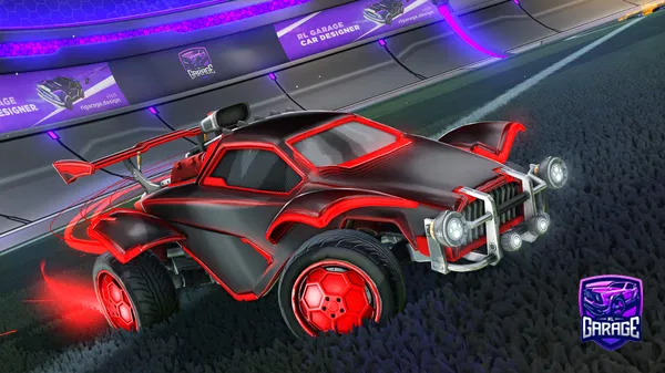 A Rocket League car design from Jordannash555