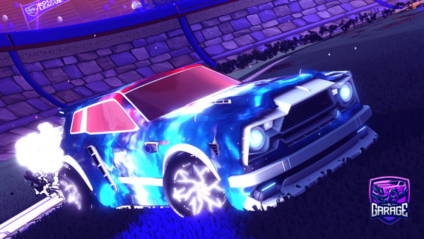 A Rocket League car design from Pedroza