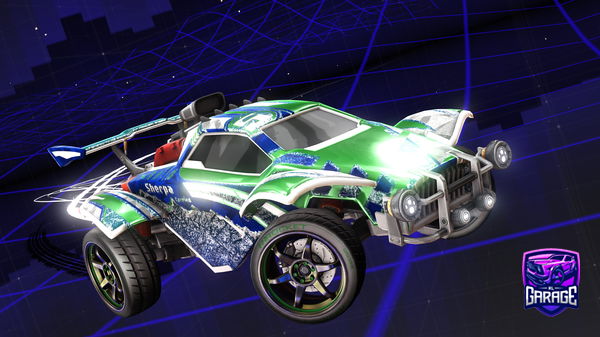 A Rocket League car design from xxxsgorxxx