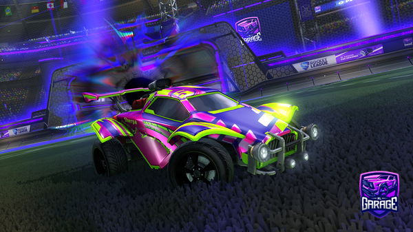 A Rocket League car design from FrxstyQc