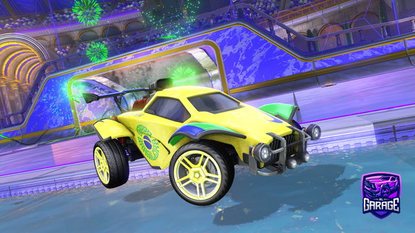 A Rocket League car design from miguel55988