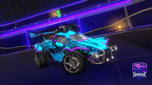 A Rocket League car design from turbo492