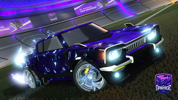 A Rocket League car design from Dylan2000YT