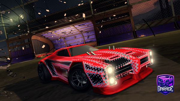 A Rocket League car design from chio11