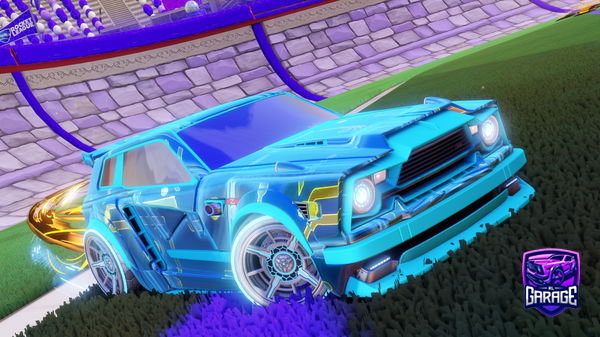 A Rocket League car design from Ildavid8