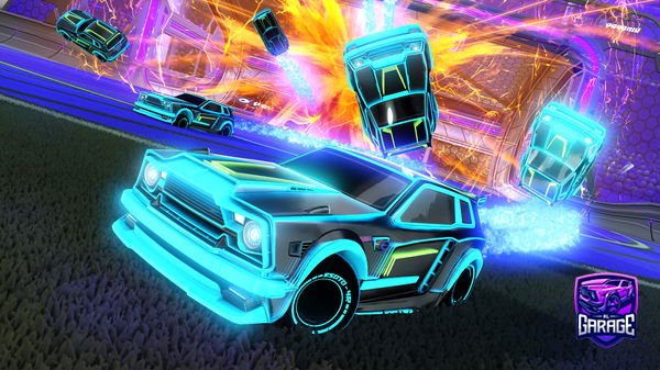 A Rocket League car design from Lionplayz11