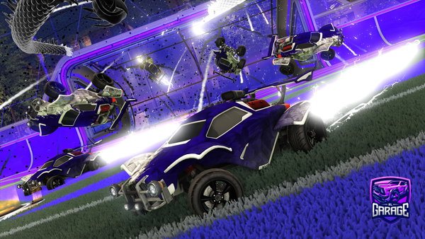A Rocket League car design from Jcash2
