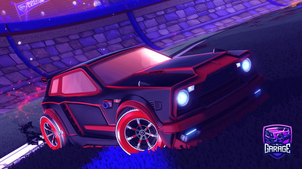 A Rocket League car design from Nothingtpwhitezombas