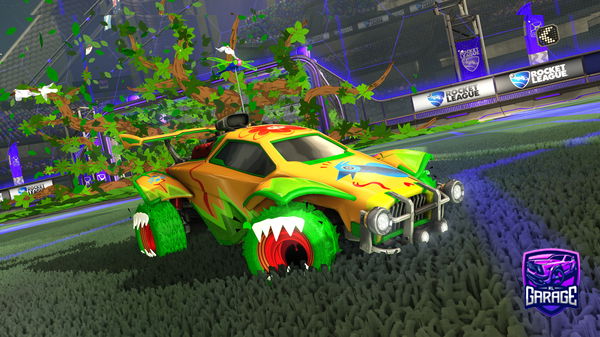 A Rocket League car design from Gecto