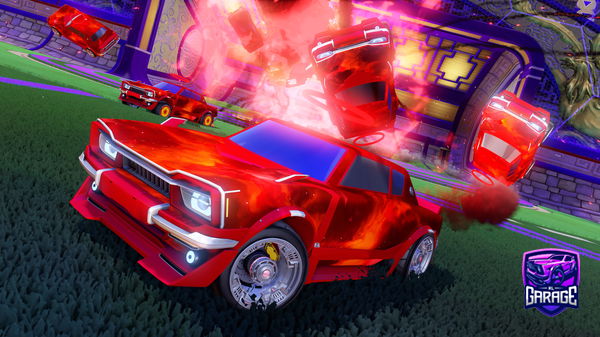 A Rocket League car design from LWG1