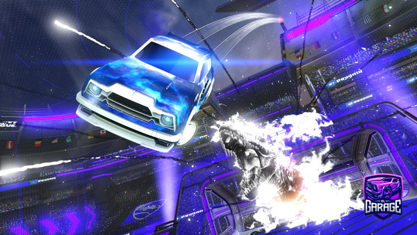 A Rocket League car design from Marurlro2008