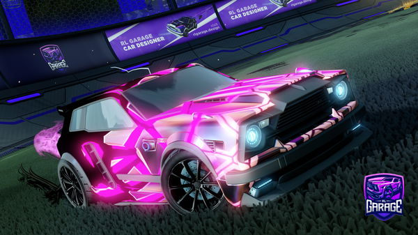 A Rocket League car design from scoobmutt
