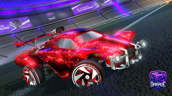 A Rocket League car design from Fastwhiteguy