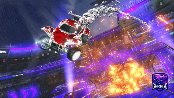 A Rocket League car design from wazzaaaazz