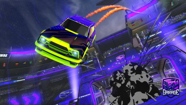 A Rocket League car design from FaZe_Panic
