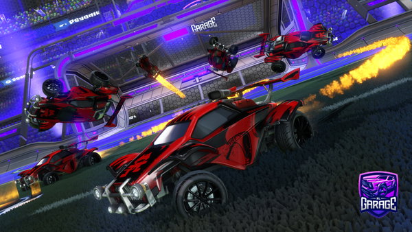 A Rocket League car design from gummiharalds