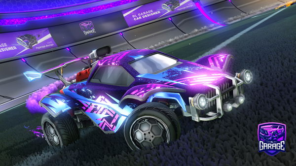 A Rocket League car design from Splashbarnes
