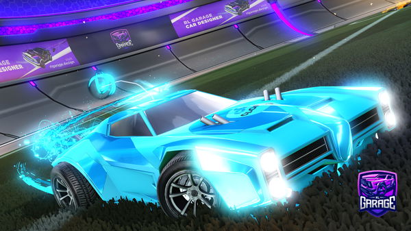 A Rocket League car design from XxChadsterxX