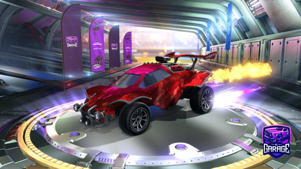 A Rocket League car design from Tybaltyh