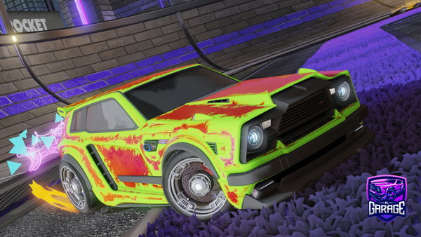 A Rocket League car design from Potato_Guy