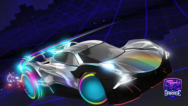 A Rocket League car design from sumsang