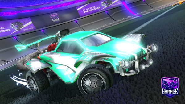 A Rocket League car design from Tekzero