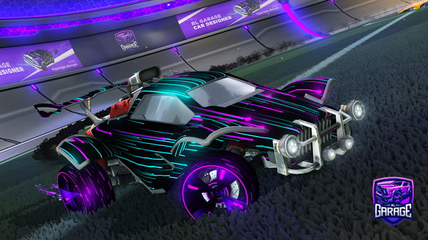 A Rocket League car design from Kaithepie