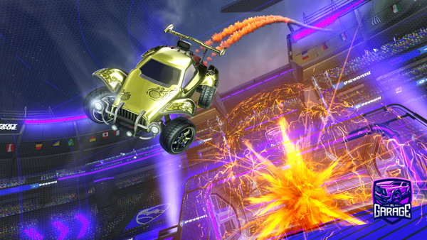 A Rocket League car design from Gabrielf1lima