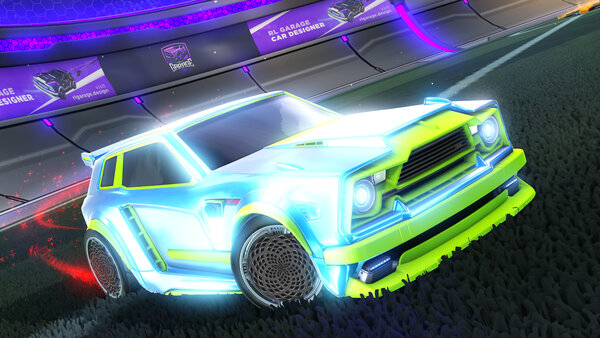 A Rocket League car design from sheweris-wile09