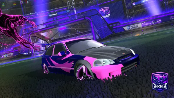 A Rocket League car design from SSGTRAILMIX