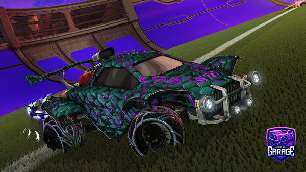 A Rocket League car design from JULA11